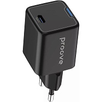 Мережевий зарядний пристрій Proove Pocket GaN 25W Type-C Black (WCPG25010201) - придбати в Дніпрі, Україні: ціна, характеристики | інтернет-магазин TOUCH