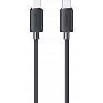 Кабель Usams US-SJ696 USB-C to USB-C 60W 2m Black (SJ696USB01)