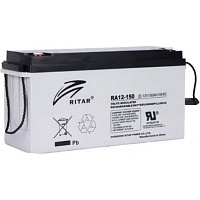 Аккумулятор Ritar AGM 12V (12V/150Ah/1800Wh) (RA12-150) Аккумулятор Ritar AGM 12V (12V/150Ah/1800Wh) (RA12-150)