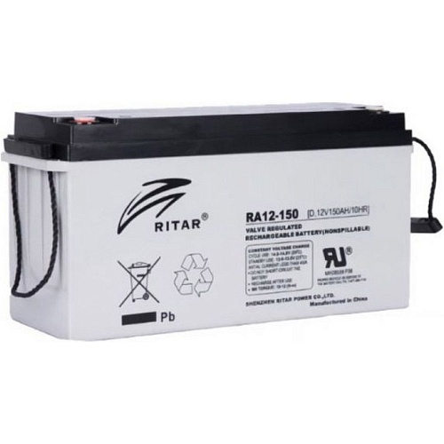 Аккумулятор Ritar AGM 12V (12V/150Ah/1800Wh) (RA12-150)