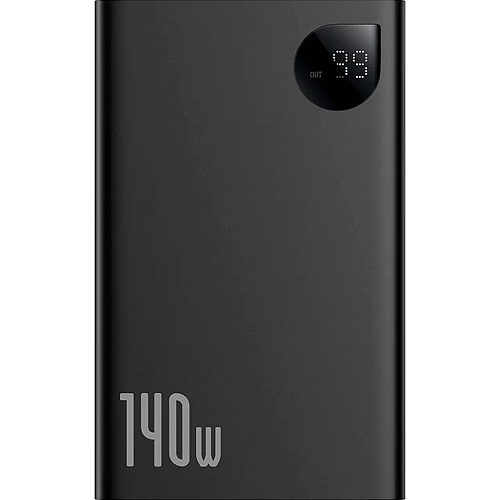Внешний аккумулятор Baseus Adaman Digital Display 24000mAh 140W Black (P10021508113-00)
