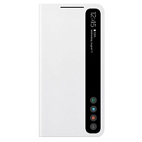 Чехол-книжка Samsung для Galaxy S21 FE (G990) Smart Clear View Cover White (EF-ZG990CWEGRU) Чехол-книжка Samsung для Galaxy S21 FE (G990) Smart Clear View Cover White (EF-ZG990CWEGRU)