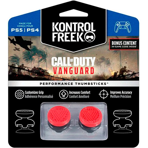 Накладки на стіки KontrolFreek Call Of Duty: Vanguard 2шт для PS4/PS5 - придбати в Дніпрі, Україні: ціна, характеристики | інтернет-магазин TOUCH