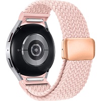 Ремінець ArmorStandart Braided Solo Loop для Samsung Galaxy Watch 7/FE/6/6 Classic/5/5 Pro/4/4 Classic Rose Gold (ARM86841) - придбати в Дніпрі, Україні: ціна, характеристики | інтернет-магазин TOUCH