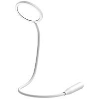 Настольная лампа Baseus Comfort Reading Charging Uniform Light Hose Desk Lamp White (DGYR-02) Настольная лампа Baseus Comfort Reading Charging Uniform Light Hose Desk Lamp White (DGYR-02)