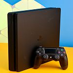 Ігрова консоль Sony PlayStation 4 Slim CUH-2016A B01Y 500GB Jet Black Б/У