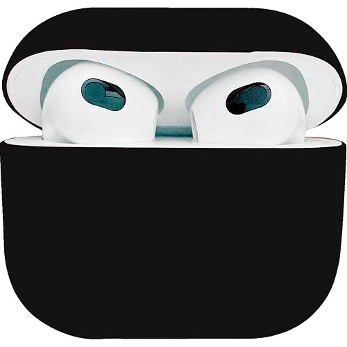 Чохол Silicone Case для Apple AirPods 3 Black - придбати в Дніпрі, Україні: ціна, характеристики | інтернет-магазин TOUCH