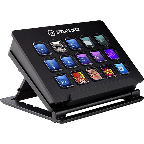 Контролер для стримінгу Elgato Stream Deck Black (10GAA9901) - придбати в Дніпрі, Україні: ціна, характеристики | інтернет-магазин TOUCH