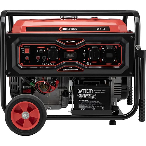 Генератор газово-бензиновый Intertool DT-1158