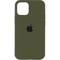 Чехол Silicone Case для Apple iPhone 15 Pro Max Dark Olive AA