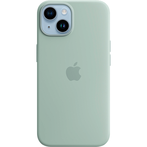Чехол Apple Silicone Case with MagSafe для Apple iPhone 14 Succulent (MPT13)
