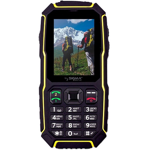 Мобільний телефон Sigma mobile X-treme ST68 (Black-Yellow) UA-UCRF - придбати в Дніпрі, Україні: ціна, характеристики | інтернет-магазин TOUCH