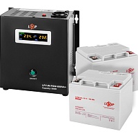 Источник бесперебойного питания (ИБП) LogicPower UPS W800+ АКБ GL 1080W (23186)