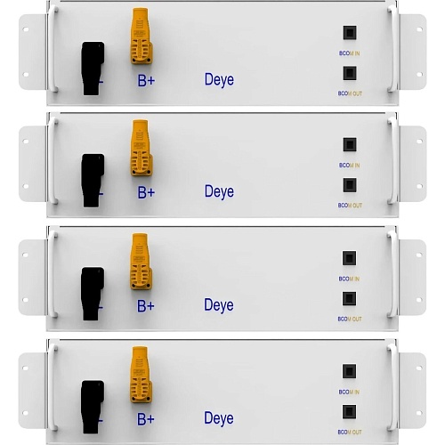Аккумулятор Deye LiFePO4 204.8V (204.8V/100Ah/20480Wh) (4xBOS-GM5.1) 
