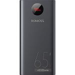 Зовнішній акумулятор Romoss PEA40 Pro 40000mAh 65W Black (PEA40-282-2183H)