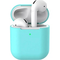 Чехол Silicone Case для Apple AirPods 2 Spearmint Чехол Silicone Case для Apple AirPods 2 Spearmint
