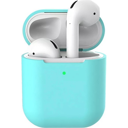 Чехол Silicone Case для Apple AirPods 2 Spearmint