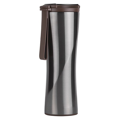 Термокружка Kiss Kiss Fish MOKA Smart Coffee Tumbler Black (S-U45CW)