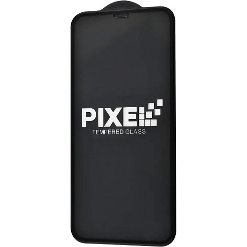 Защитное стекло Pixel Full Screen Glass для Apple iPhone 12/12 Pro Black