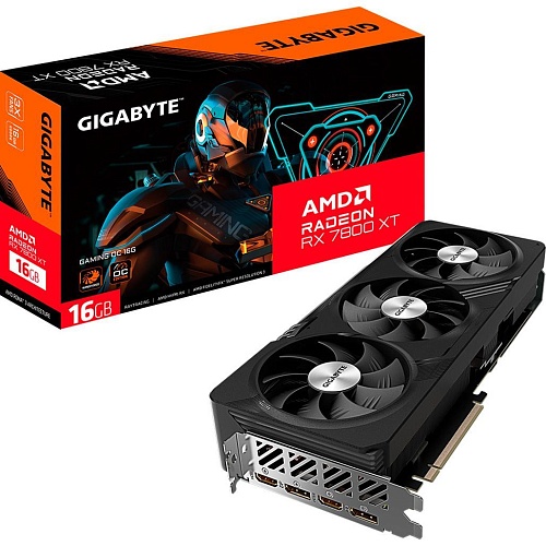 Видеокарта Gigabyte Radeon RX 7800 XT GAMING OC 16G (GV-R78XTGAMING OC-16GD) EU