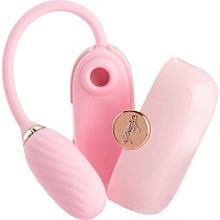 Вакуумный стимулятор Otouch Louis Vibrate Pink (SO9401)