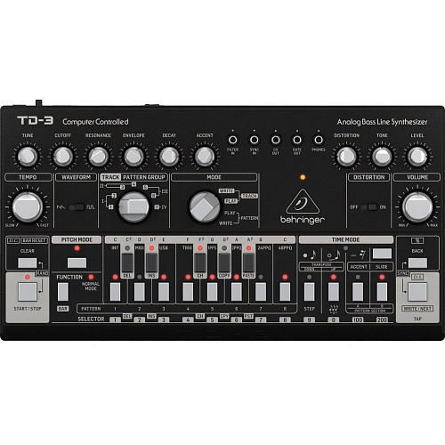 Синтезатор Behringer TD-3-BK - придбати в Дніпрі, Україні: ціна, характеристики | інтернет-магазин TOUCH