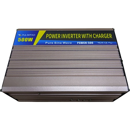Автомобільний інвертор із зарядним пристроєм Pulsepad PSWCH-500 12V 500W Pure Sine Wave - придбати в Дніпрі, Україні: ціна, характеристики | інтернет-магазин TOUCH