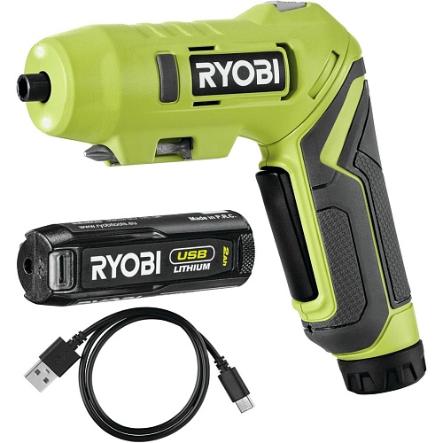 Электроотвертка Ryobi RSDP4-120G (5133005958)
