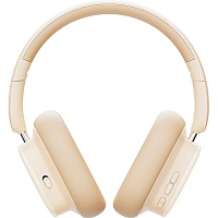 Навушники Baseus Bowie H1i Noise-Cancelling Wireless Headphones Beige (A00050402223-00) - придбати в Дніпрі, Україні: ціна, характеристики | інтернет-магазин TOUCH