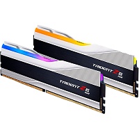 Модуль памяти DDR5 G.Skill Trident Z5 RGB 2x32GB 6400MHz Metallic Silver (F5-6400J3239G32GX2-TZ5RS)