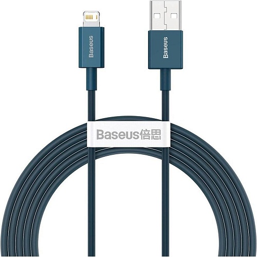 Кабель Baseus Superior Series Fast Charging USB-A to Lightning 1m Blue (CALYS-A03)