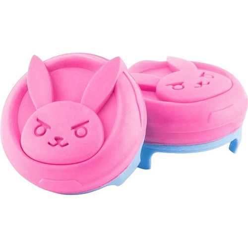 Накладки на стики KontrolFreek Overwatch D.Va 2-pack для PS4/PS5 (B0CDQ2LP1Y)