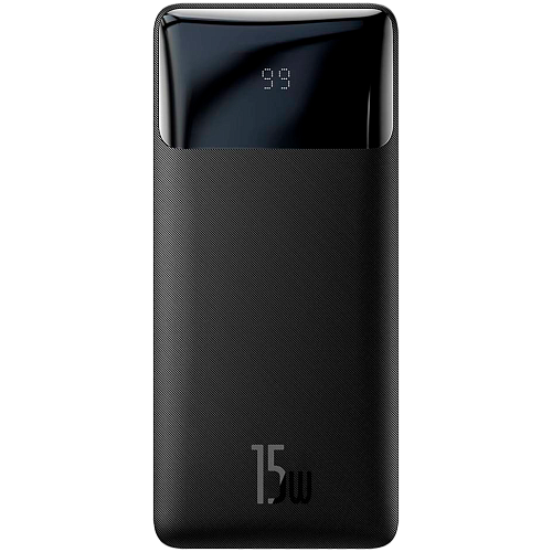 Внешний аккумулятор Baseus Bipow Overseas 15W 10000mAh (PPBD050001) Black