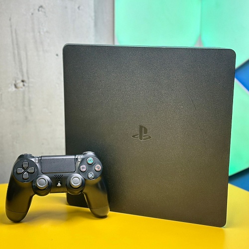 Ігрова консоль Sony PlayStation 4 Slim CUH-2216A B01Y 500GB Jet Black (5383) Б/У - придбати в Дніпрі, Україні: ціна, характеристики | інтернет-магазин TOUCH