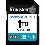 Карта пам'яті Kingston SDXC Canvas Go! Plus 1TB Class 10 UHS-I U3 V30 (SDG4/1TB)