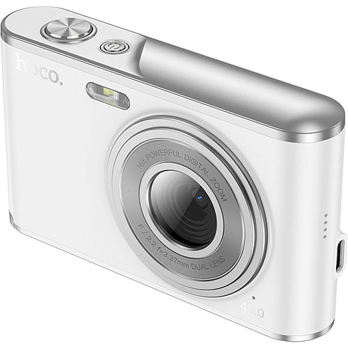 Фотоапарат Hoco DV203 Dual-Lens Digital Camera White (637657) - придбати в Дніпрі, Україні: ціна, характеристики | інтернет-магазин TOUCH Фотоапарат Hoco DV203 Dual-Lens Digital Camera White (637657) - придбати в Дніпрі, Україні: ціна, характеристики | інтернет-магазин TOUCH