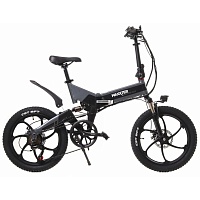 Электровелосипед Maxxter RUFFER Max (Black-Gray)