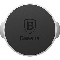 Автодержатель Baseus Small Ears Series Magnetic Suction Bracket Silver (SUER-C0S) Автодержатель Baseus Small Ears Series Magnetic Suction Bracket Silver (SUER-C0S)