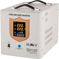 Джерело безперебійного живлення (ДБЖ) Kemot PROsinus-2000 12V 230V 2000VA/1200W (URZ3407) - придбати в Дніпрі, Україні: ціна, характеристики | інтернет-магазин TOUCH