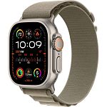 Смарт-часы Apple Watch Ultra 2 49mm Titanium Case with Olive Alpine Loop Large (MRF03)