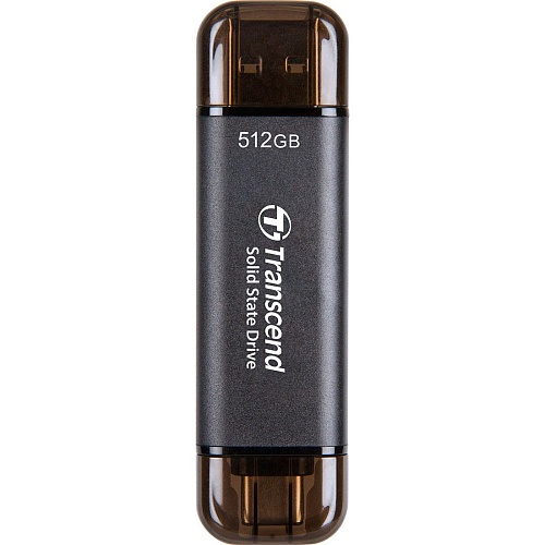 Внешний SSD накопитель Transcend ESD310C 512GB Black (TS512GESD310C)