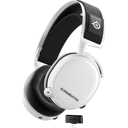 Игровые наушники SteelSeries Arctis 7+ White (61461)