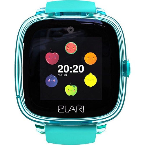 Детские смарт-часы Elari KidPhone Fresh с GPS-трекером (KP-F/Teal)