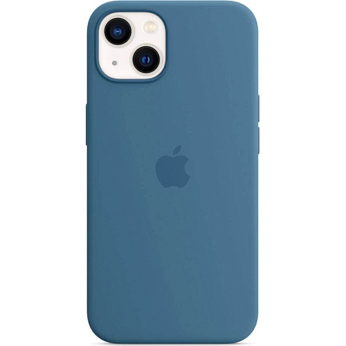 Чехол Silicone Case with MagSafe для Apple iPhone 13 Blue Jay AAA