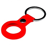 Чехол для Apple AirTag - Silicone Key Ring (Red) HC