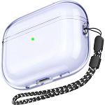 Чохол AhaStyle Transparent Case для Airpods Pro 2 Purple 