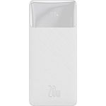 Внешний аккумулятор Baseus Bipow Overseas 20W 10000mAh White (PPBD050502)