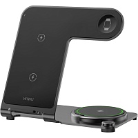 Беспроводное зарядное устройство WiWU Power Air 3 in 1 15W (Wi-W005)