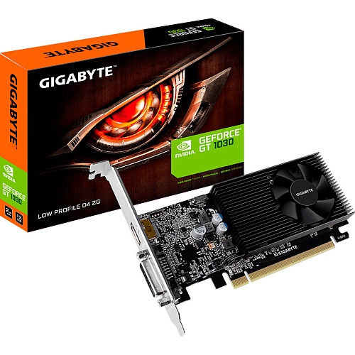 Видеокарта Gigabyte GeForce GT 1030 Low Profile D4 2G (GV-N1030D4-2GL)