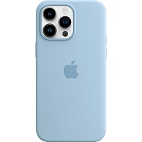 Чехол Apple Silicone Case для iPhone 14 Pro Max with MagSafe Sky (MQUP3)